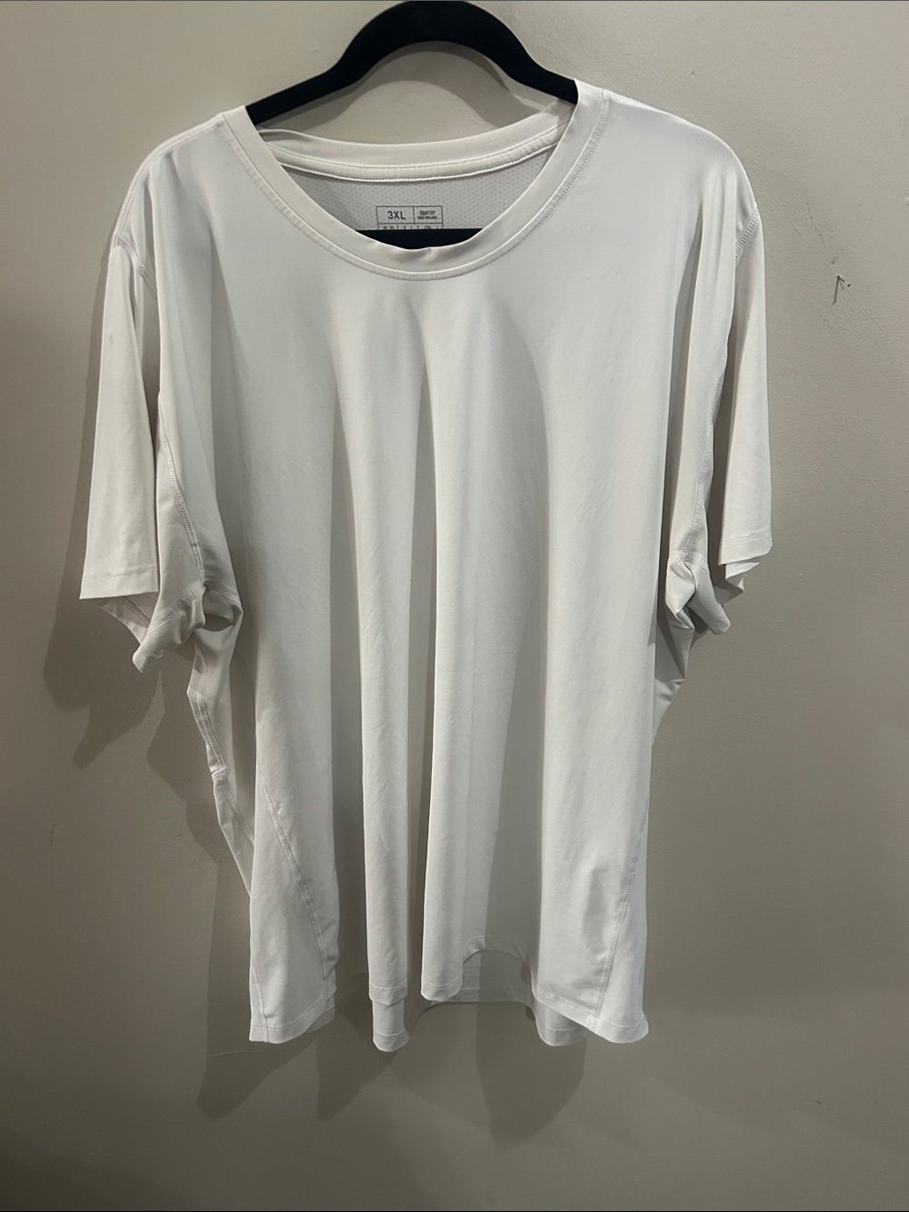 adidas White Short Sleeve Athletic Tee
